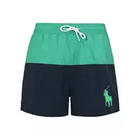 polo ralph lauren short de bain discount poney vert